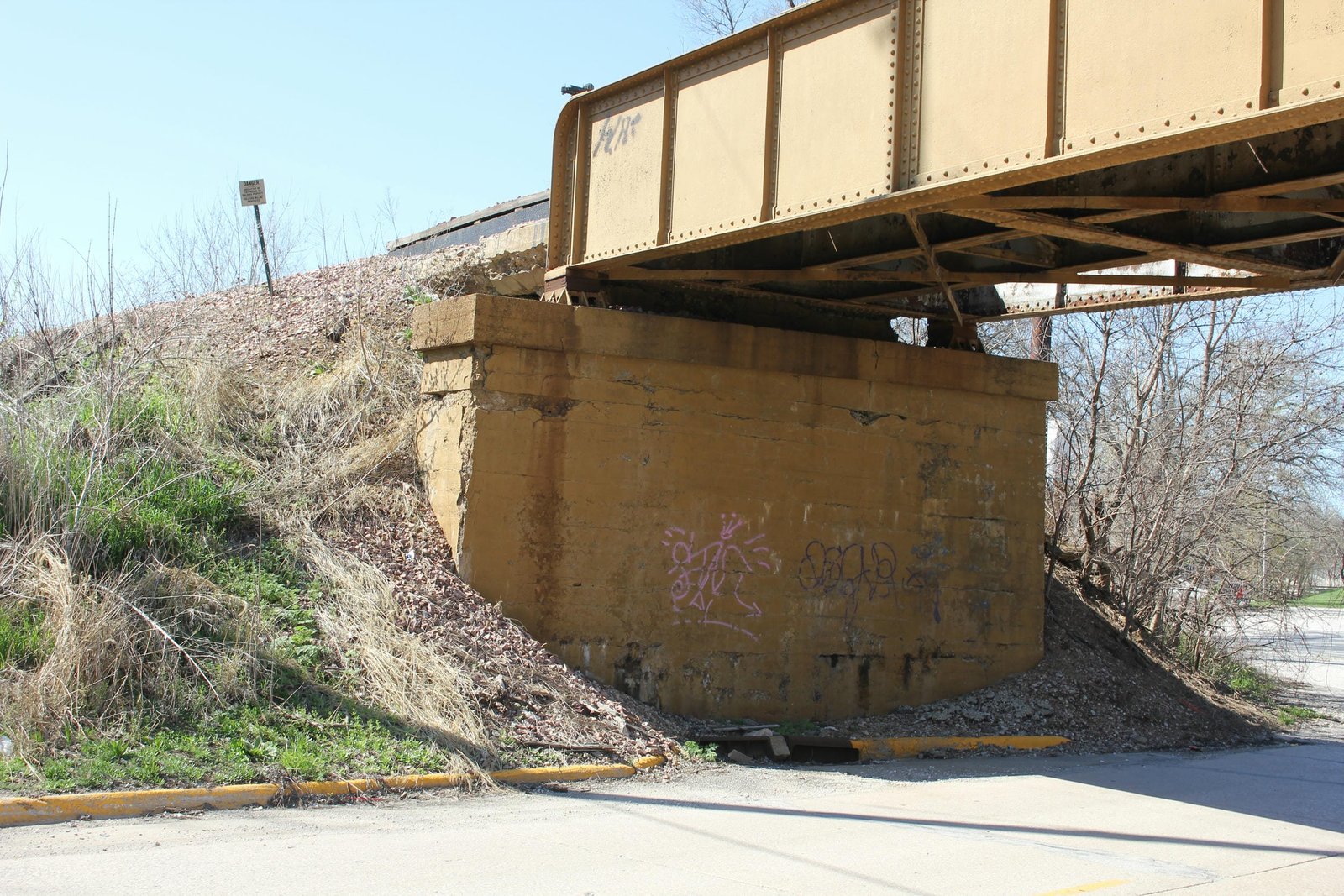 West abutment